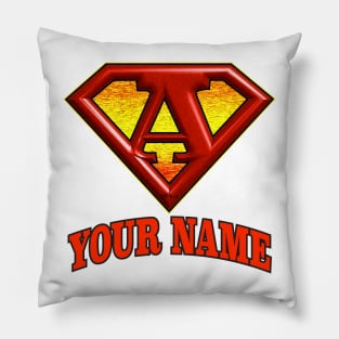 Super Initial Custom Pillow