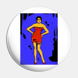 Femme Fatale Flapper Bo Boop Be Doo #2 Pin