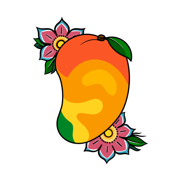 American Traditional Mango by locheerio