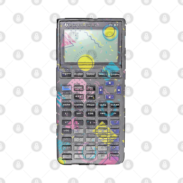Retro 90s calculator by karutees