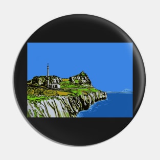 Rock of Gibraltar Pin