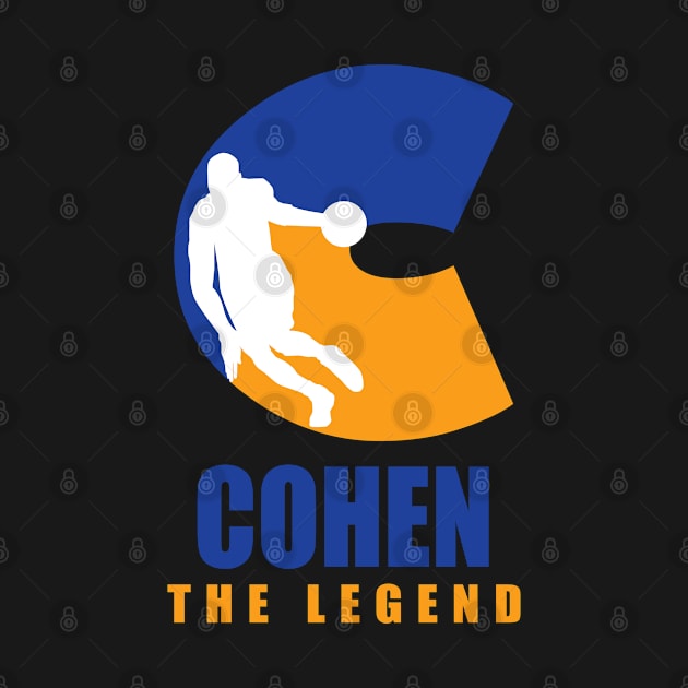 Cohen Custom Player Basketball Your Name The Legend by Baseball Your Name