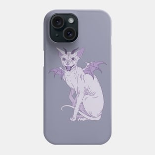 Demon cat Phone Case