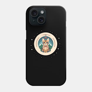 Bengal Cat Xmas Ornament, Love Cats Phone Case