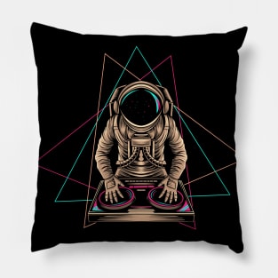 Astronaut DJ space DJ Pillow