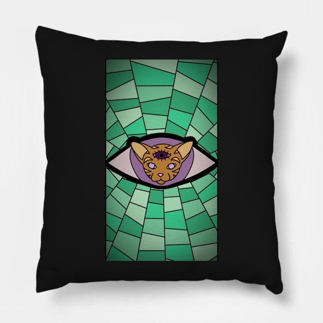 Frumpkin! Pillow by OctopodArts