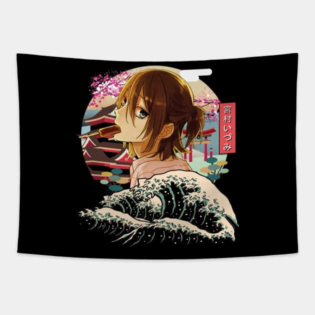 Friends to Lovers Hori & Miyamura Romance Tee Tapestry by Chocolate Candies