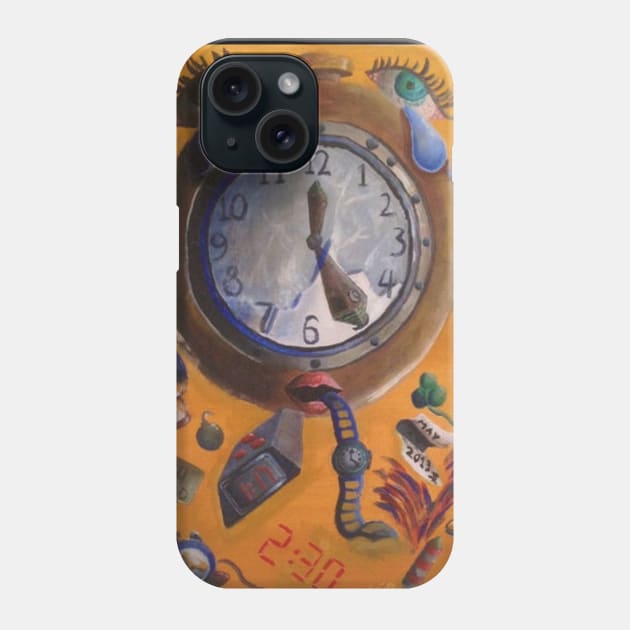 Time Passing Phone Case by ManolitoAguirre1990