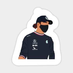 Lewis Hamilton at the 2020 Portuguese Grand Prix Magnet