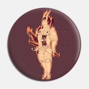 DEMON (art print) Pin