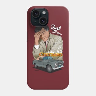 Columbo poster art 2. Phone Case