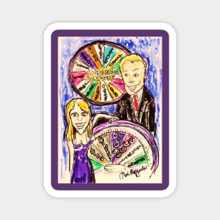 Wheel of Fortune Pat Sajak and Vanna White Magnet