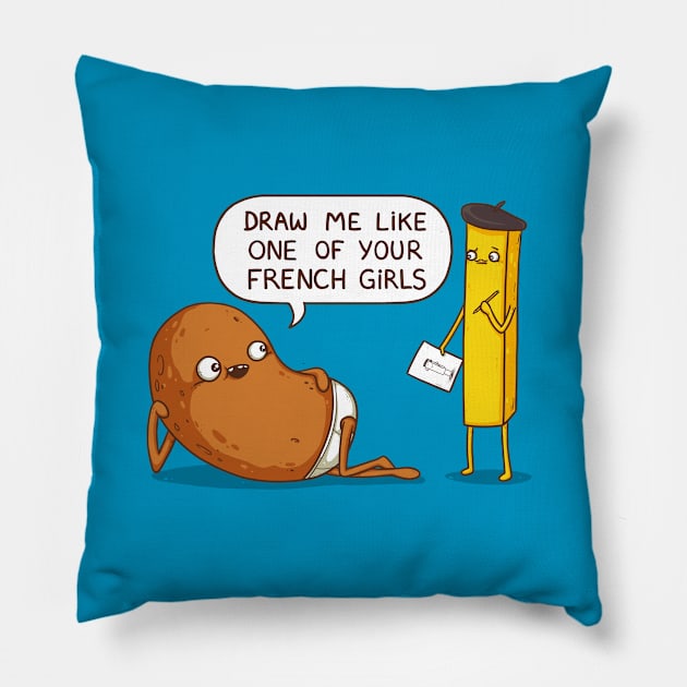 French Potato Pillow by spookylili