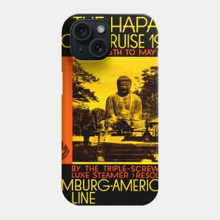 Hapag World Cruise 1931 - Vintage Travel Poster Phone Case