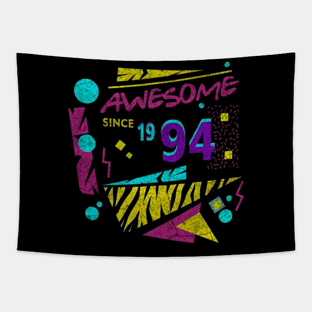 Awesome Since 1994-94’s Birthday Celebration, 41st Birthday Tapestry by ysmnlettering