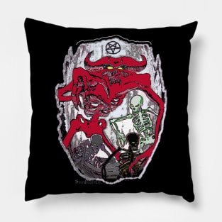 "Hells Gate Feathers edit" Pillow