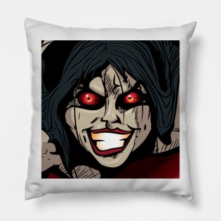 Creepy Lady Pillow