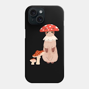 Mushroom Cat Phone Case