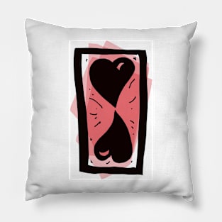 2 Hearts Pillow