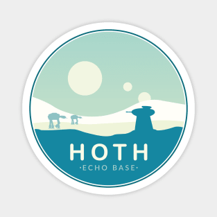 Hoth Echo Base Magnet