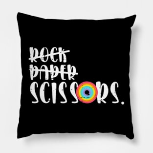 Scissors Lesbian  Gay Pride LGBT Month Women Pillow