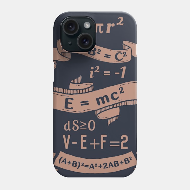 Vintage math Phone Case by PallKris