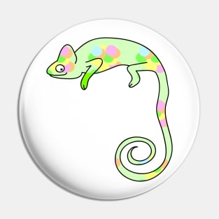 Funny camelion Pin