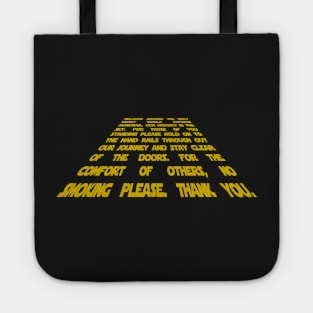 Monorail Opening Crawl Tote