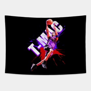 T-Mac Raptor Paint Tapestry