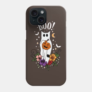 Halloween Cat Ghost Phone Case