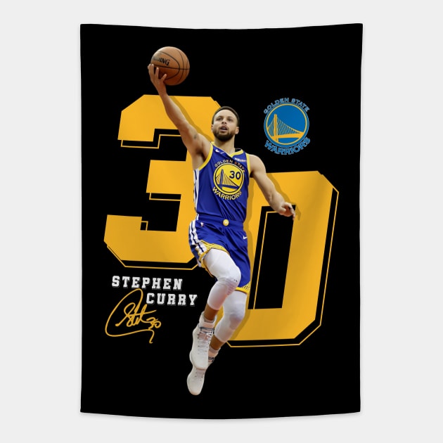 Steph Curry Tapestry by Bananagreen