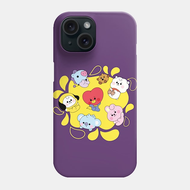 Adorable characters Phone Case by TASCHE