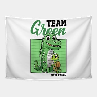 Team green Tapestry