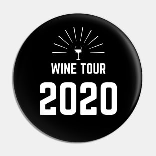 Wine Tour 2020 Shirt Pin