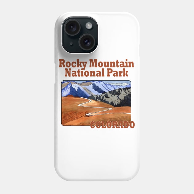 Rocky Mountain National Park, Colorado Phone Case by MMcBuck