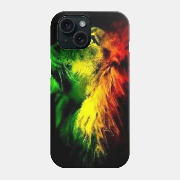 Lion Rasta Phone Case by Thibazy Shop