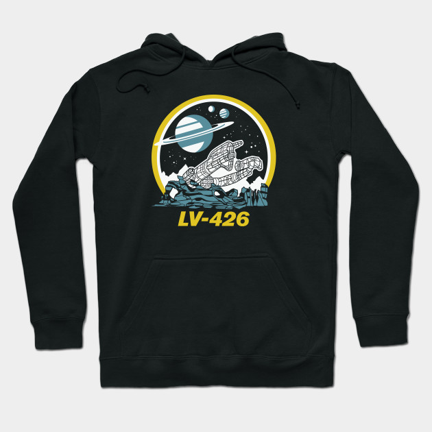 LV 426 Derelict Spacecraft Vacation Parody T-Shirt