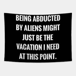 Being abducted by aliens Tapestry