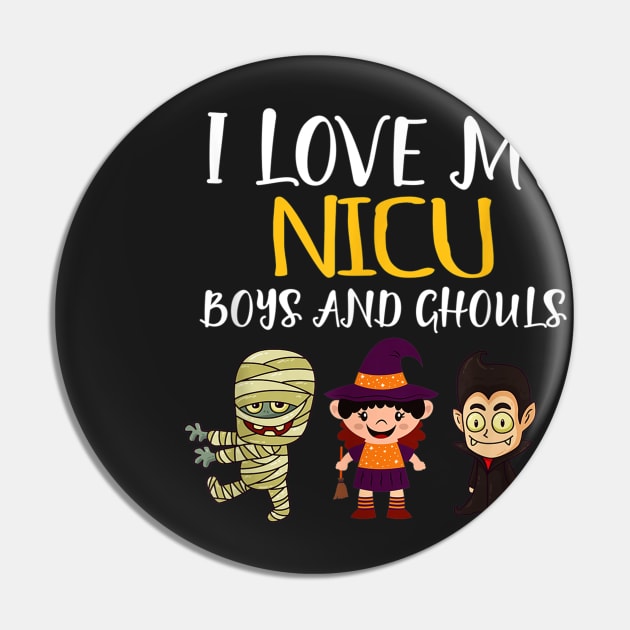 Halloween I Love My NICU Boys and Ghouls for NICU Pin by Christyn Evans