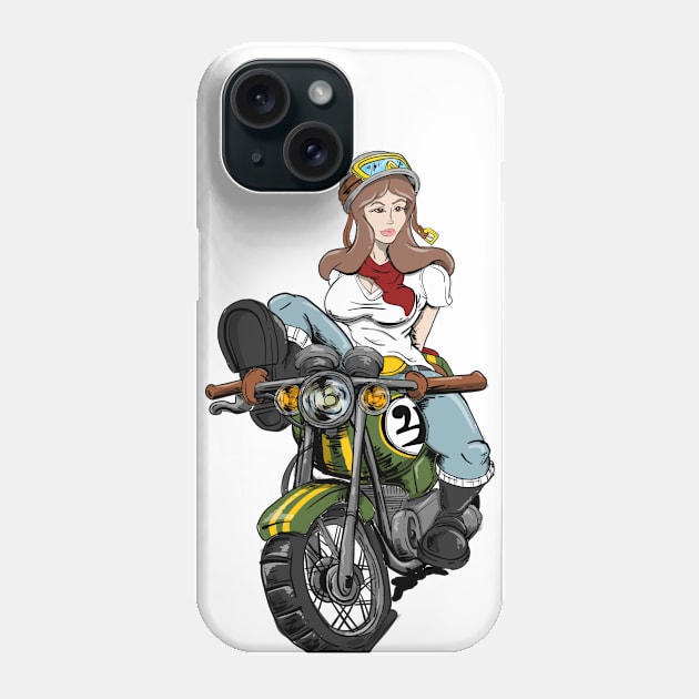 Cafe Katie Phone Case by DRTYBRD