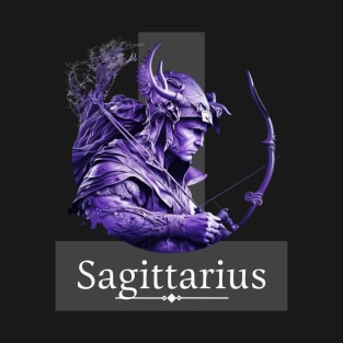 Sagittarius Zodiac - Classic Designe T-Shirt