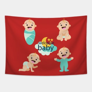 Welcome Baby Tapestry