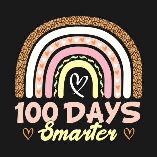 100 Days Smarter Gift For Kids Students And Teacher T-Shirt