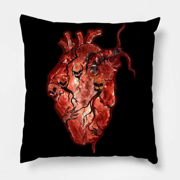 Special Heart Pillow by Dasha Paramonova