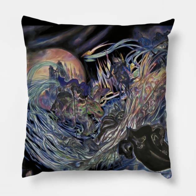 Final Fantasy XV: Big Bang Artwork Pillow by Scala Ad Astra Forum