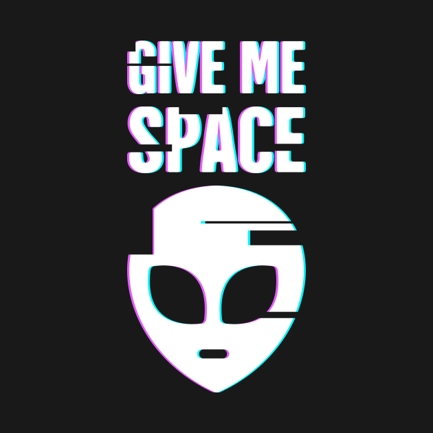 Give Me Space – Alien Introvert by MeatMan