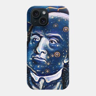 Jeremy Bentham Dark Night Portrait | Jeremy Bentham Artwork 5 Phone Case