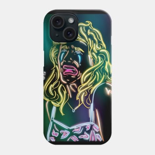 Neon Laura Dern Phone Case