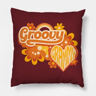 Groovy Grammy Pillow