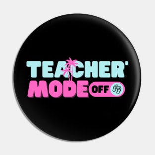 Teacher Mode Off Pin